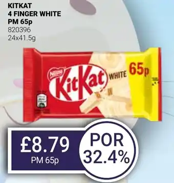 Bestway KITKAT 4 FINGER WHITE offer