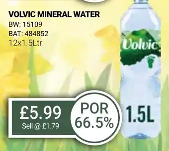 Bestway VOLVIC MINERAL WATER 1.5L offer