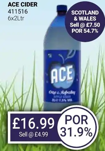 Bestway ACE CIDER offer