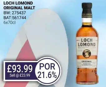 Bestway LOCH LOMOND ORIGINAL MALT offer