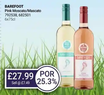 Bestway BAREFOOT Pink Moscato/Mascato offer