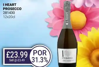 Bestway I HEART PROSECCO offer