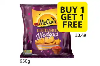 Londis McCain Lightly Spiced Wedges offer