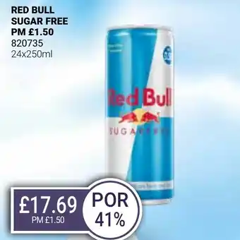 Bestway RED BULL SUGAR FREE offer