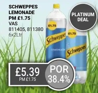 Bestway SCHWEPPES LEMONADE offer