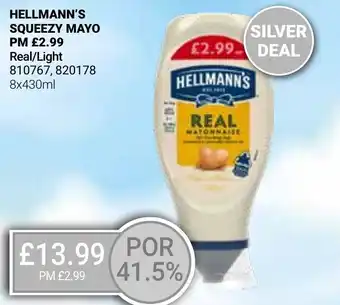 Bestway HELLMANN'S SQUEEZY MAYO offer