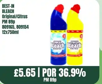Bestway BEST-IN BLEACH Original/Citrus offer