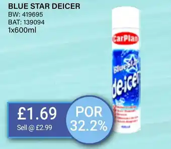 Bestway BLUE STAR DEICER offer