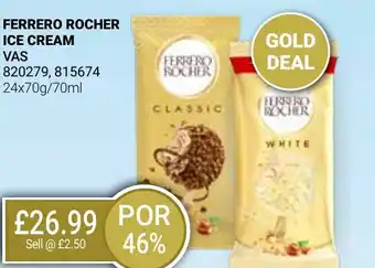 Bestway FERRERO ROCHER ICE CREAM offer