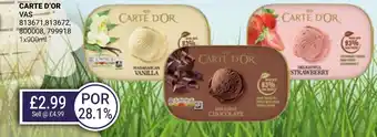 Bestway CARTE D'OR offer