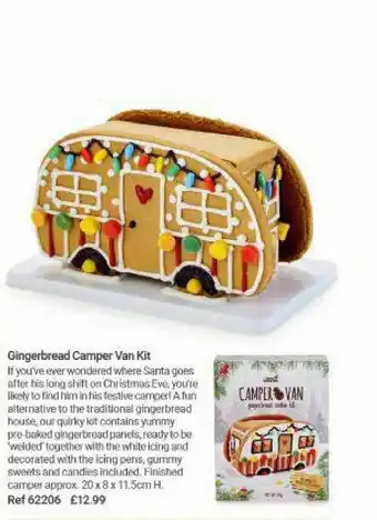 Lakeland Gingerbread Camper Van Kit offer