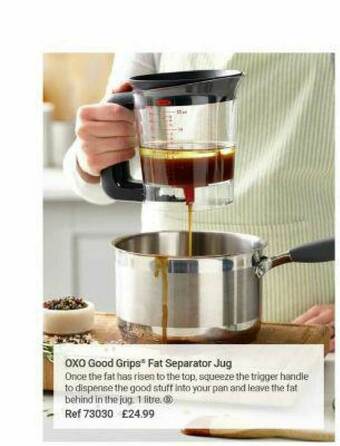Lakeland Oxo Good Grips® Fat Separator Jug offer