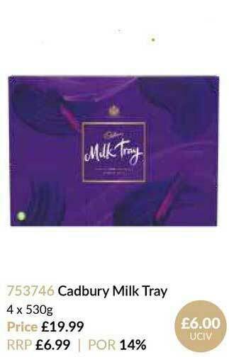 Musgrave MarketPlace Cadbury Milk Tray offer