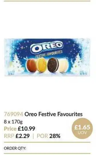 Musgrave MarketPlace Oreo Festive Favourites offer