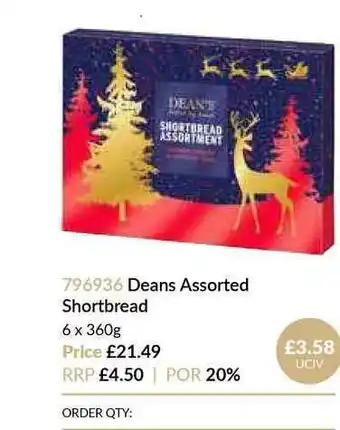 Musgrave MarketPlace Deans Assorted Shortbread offer