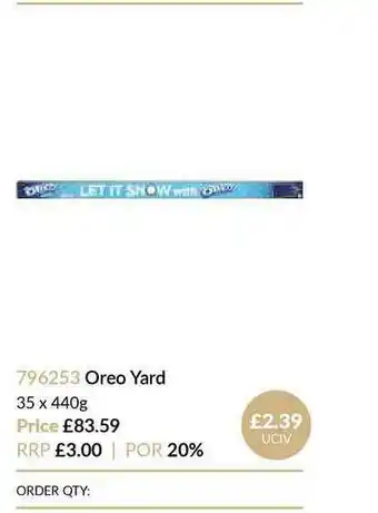 Musgrave MarketPlace Oreo Yard offer