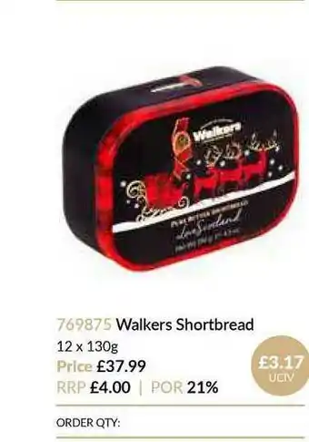 Musgrave MarketPlace Walkers Shortbread offer