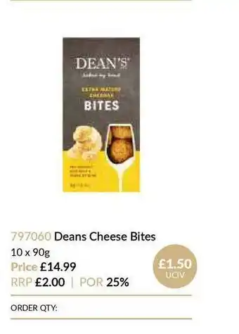 Musgrave MarketPlace Deans Cheese Bites offer