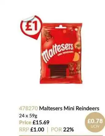 Musgrave MarketPlace Maltesers Mini Reindeers offer