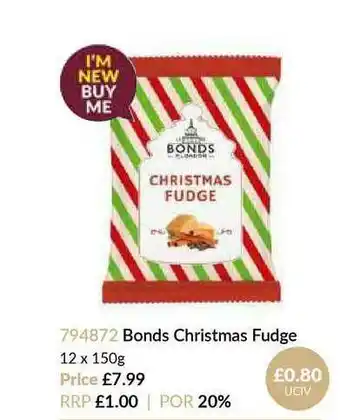 Musgrave MarketPlace Bonds Christmas Fudge offer