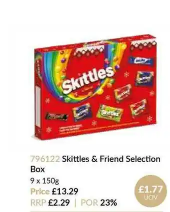 Musgrave MarketPlace Skittles & Friend Selection Box offer