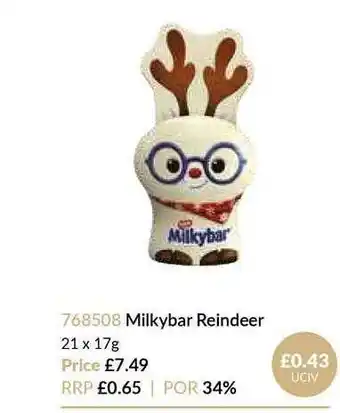 Musgrave MarketPlace Milkybar Reindeer offer