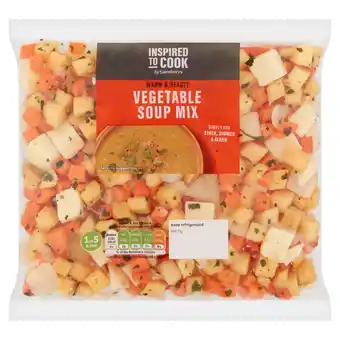 Sainsbury's Sainsbury's Vegetable Soup Mix, Inspired to Cook 600g offer