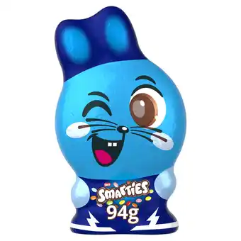 Sainsbury's Smarties Bunny Milk Chocolate Easter Hollow Figure 94g offer