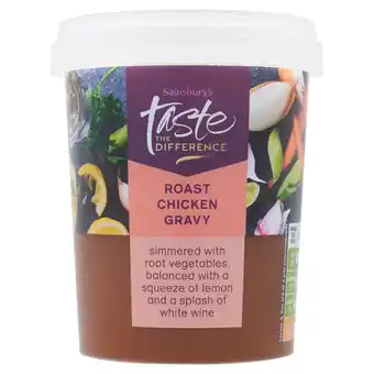 Sainsbury's Sainsbury's Chicken Gravy, Taste the Difference 450g (Serves 4) offer
