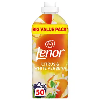 Sainsbury's Lenor Citrus & White Verbena Fabric Conditioner 50 Washes offer