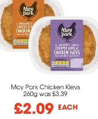 Centra Moy Park Chicken Kievs 260g offer