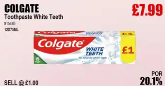 Bestway COLGATE Toothpaste White Teeth offer