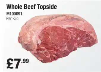 Makro Whole Beef Topside offer