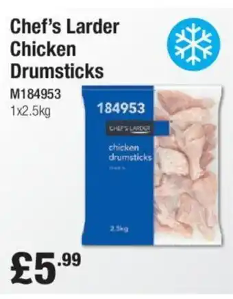 Makro Chef's Larder Chicken Drumsticks offer