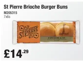 Makro St Pierre Brioche Burger Buns offer