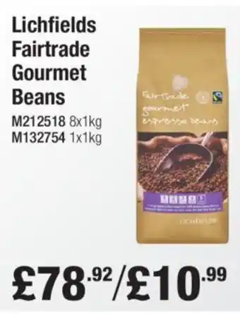 Makro Lichfields Fairtrade Gourmet Beans offer