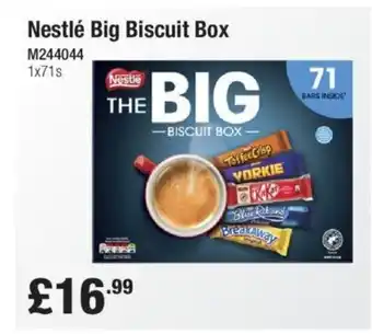 Makro Nestlé Big Biscuit Box offer