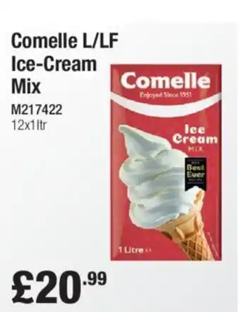 Makro Comelle L/LF Ice-Cream Mix offer