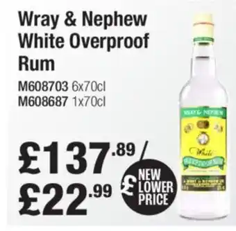 Makro Wray & Nephew White Overproof Rum offer