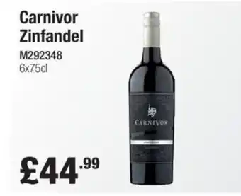 Makro Carnivor Zinfandel offer