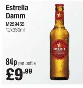 Makro Estrella Damm offer