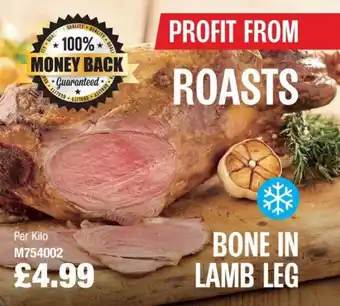 Makro BONE IN LAMB LEG offer