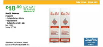 Costco Bio-oil Skincare offer