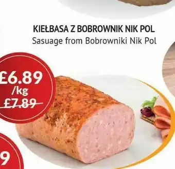 Karolina Shop Sausage From Bobrownik Pol offer