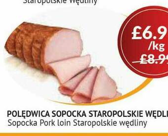 Sopocka Pork Loin Staropolskie Wedliny