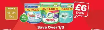 Spar Bold, Ariel, Fairy offer
