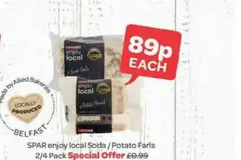 Spar Spar Enjoy Local Soda- Potato Faris offer