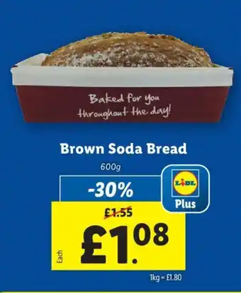 Lidl Brown Soda Bread offer