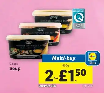 Lidl Deluxe Soup offer