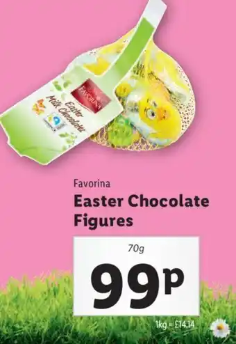Lidl Favorina Easter Chocolate Figures offer